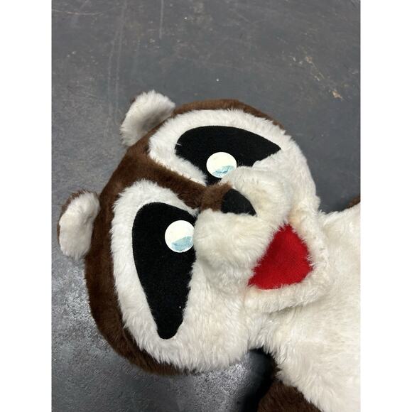 Puppet Productions Vintage Racoon RARE 1971 Brown White Hand Made Collectible - Picture 2 of 5